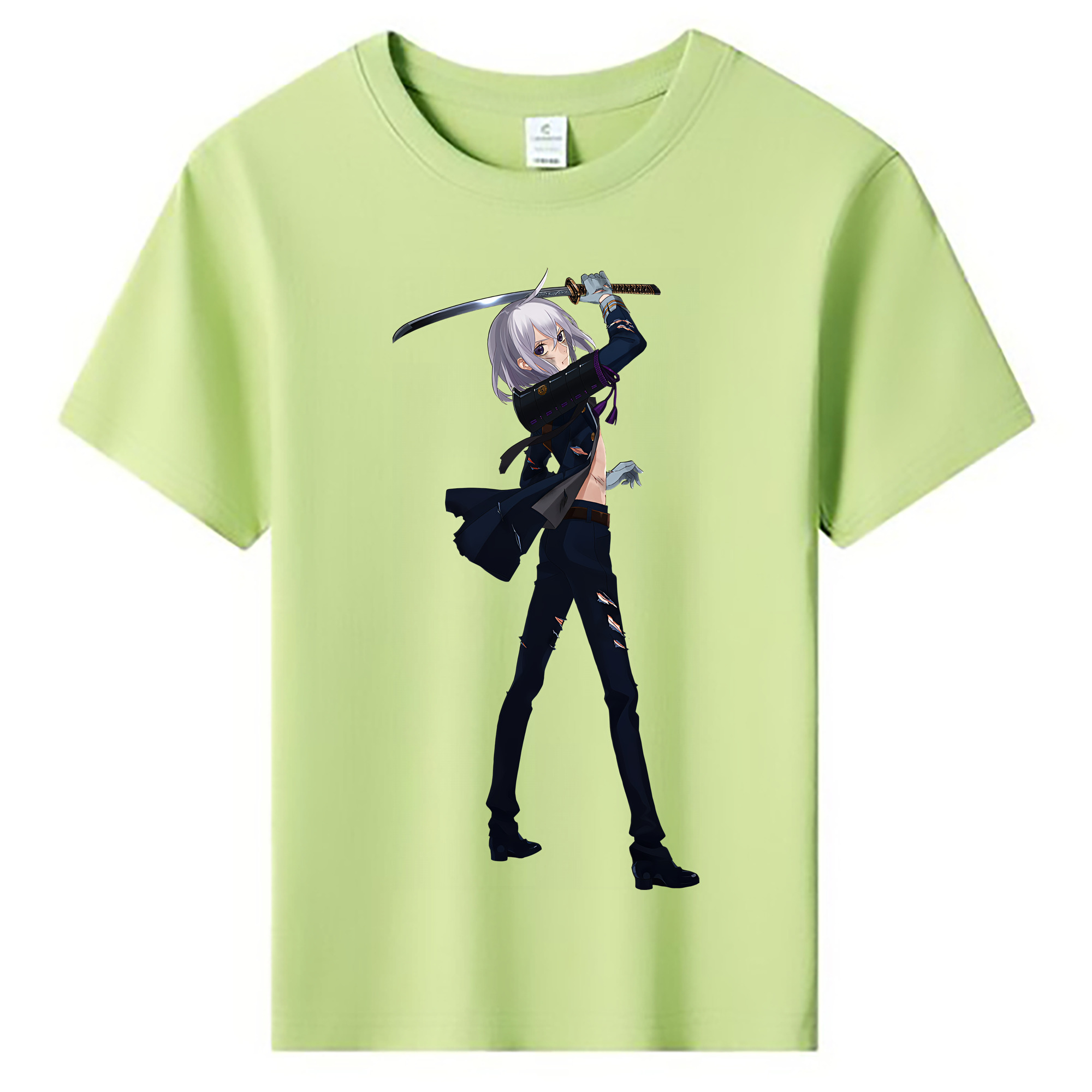 （画像用） 刀剣乱舞 Touken Ranbu 綿100％キッズTシャツ（フロントプリント）